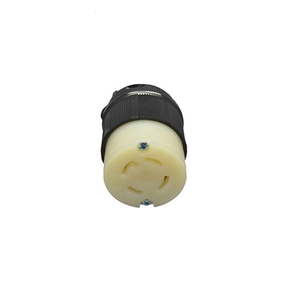 30A 480V Locking Plug, 3 Pole 4 Wire