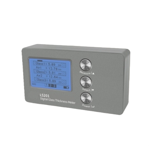 Digital Glass Thickness Gauge, 70mm, ±0.1mm Accuracy