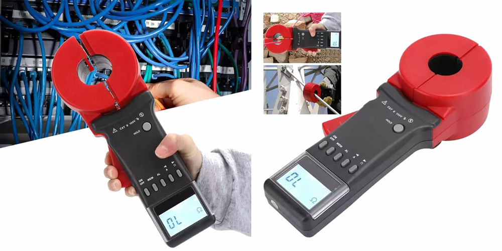 Clamp earth resistance tester applications