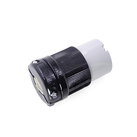 30A 125V Locking Plug, 2 Pole 3 Wire