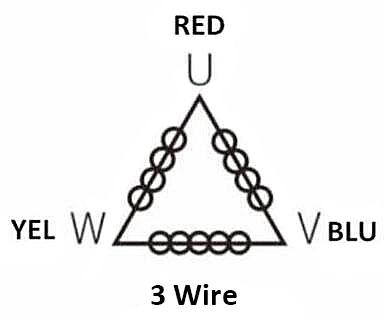 Wiring Diagram of Nema 23 3 Phase Stepper Motor