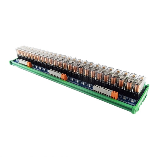 Relay Module, 24V DC, 2/4/8/12/16/24/32 Channel