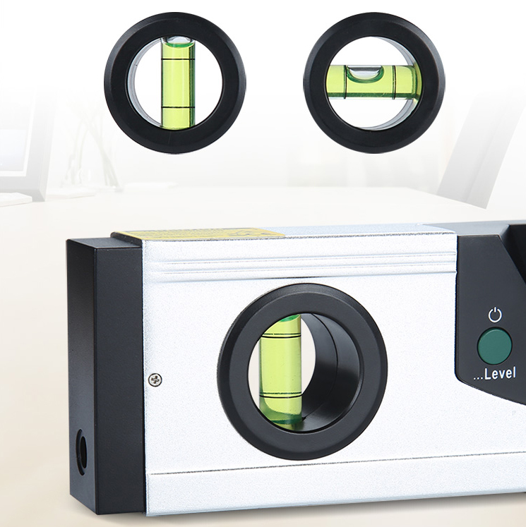 Digital laser spirit level detail