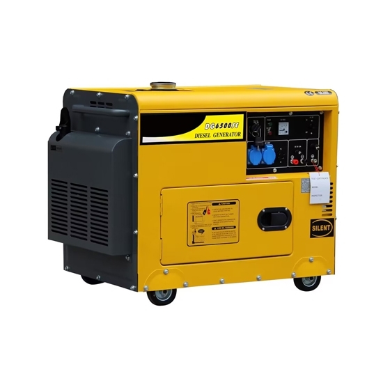 5kW (6kVA) Silent Diesel Generator, 1 Phase/3 Phase