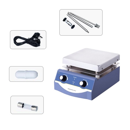 Laboratory Hot Plate Magnetic Stirrer, 3L, 0-1600 RPM