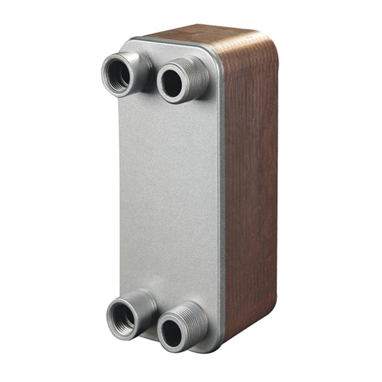 Water to Air Brazed Plate Heat Exchanger, 50/60 Plate