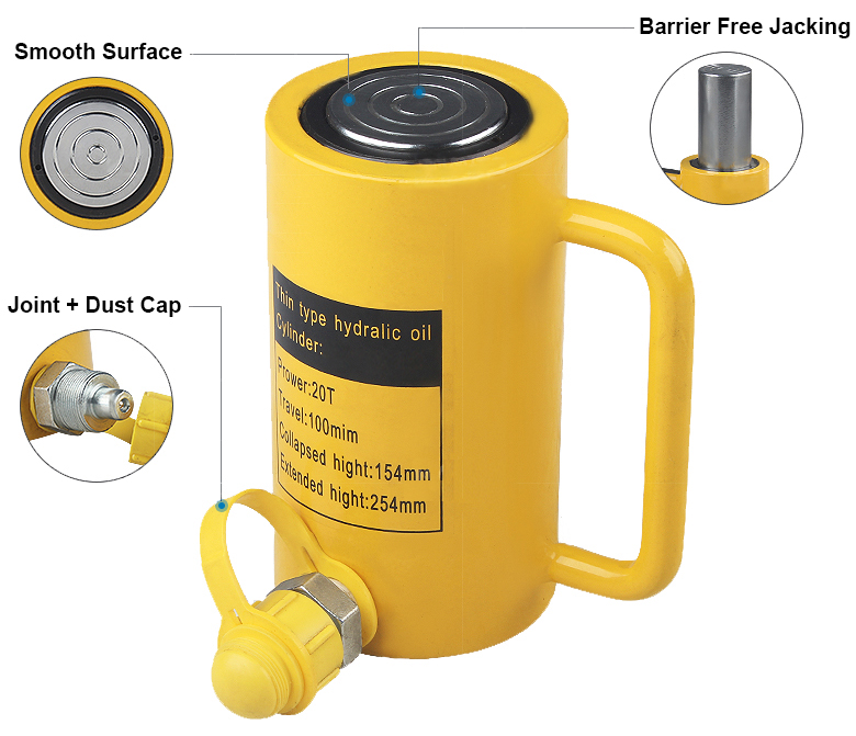 Hydraulic jack details