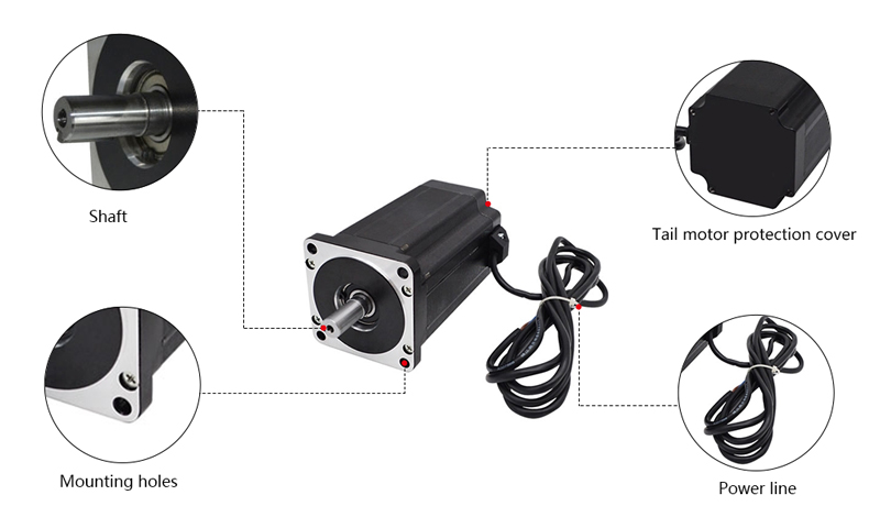 Nema 34 Stepper Motor 4N·m-8.5N·m Details