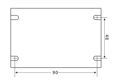 Voltage regulator module installation dimension