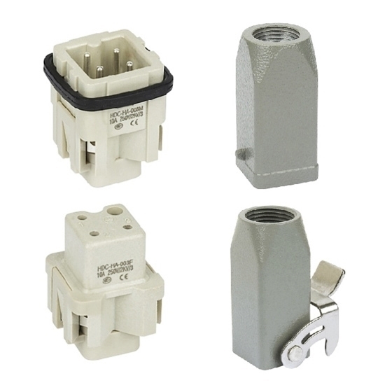 Heavy Duty Connector, 3 Pin, AC 250V / 10A