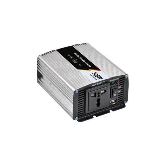 300 Watt Car Power Inverter, 12V DC to 220V AC