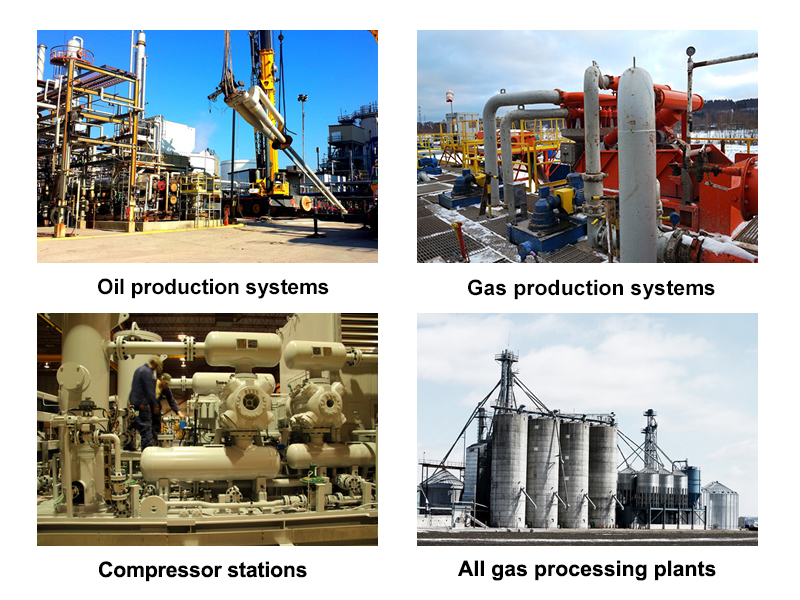 Pressure relief valve application