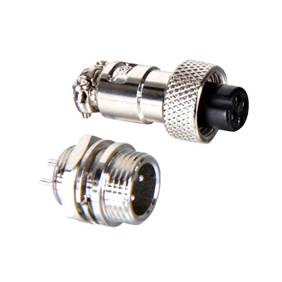 Circular Connector, 2/3/4/5/6 Pin, M13
