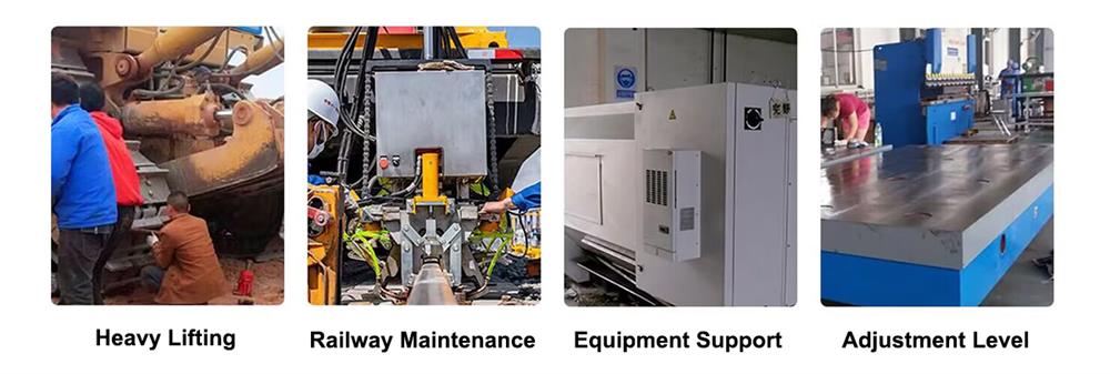 Hydraulic toe jack applications