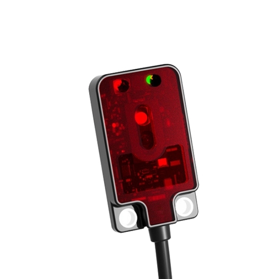 Small Diffuse Photoelectric Sensor, 30cm, NPN/PNP