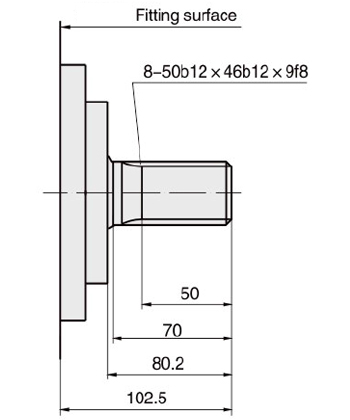 50 hp radial piston hydraulic motor standard involute spline