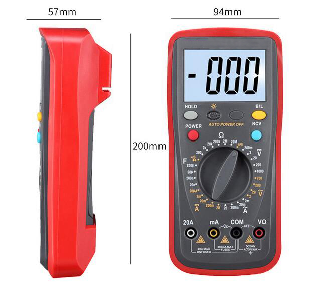 Smart multimeter dimension