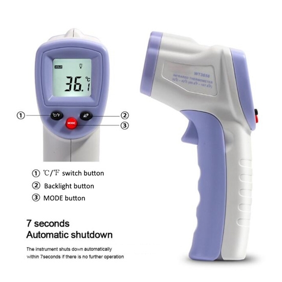 Handheld Non Touch Infrared Forehead Body Thermometer