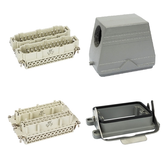 Heavy Duty Connector, 48 Pin, AC 500 Volt / 16A