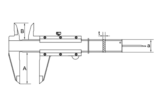 150 mm vernier caliper dimensions