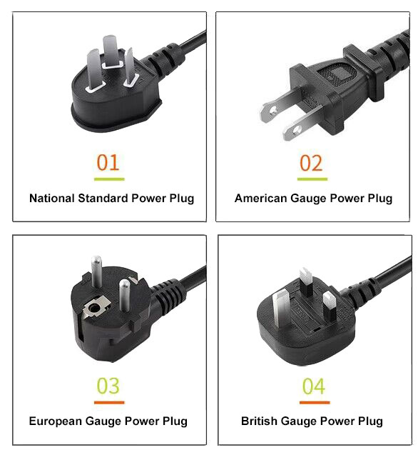 PoE injector plug options