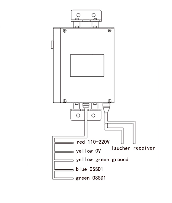Punch light curtain wiring diagram