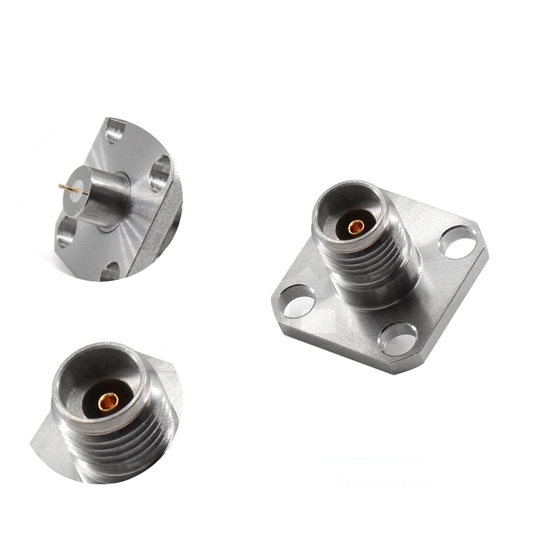 2.92mm Female RF Coaxial Connector, Flange Mount