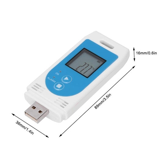 USB Temperature and Humidity Data Logger