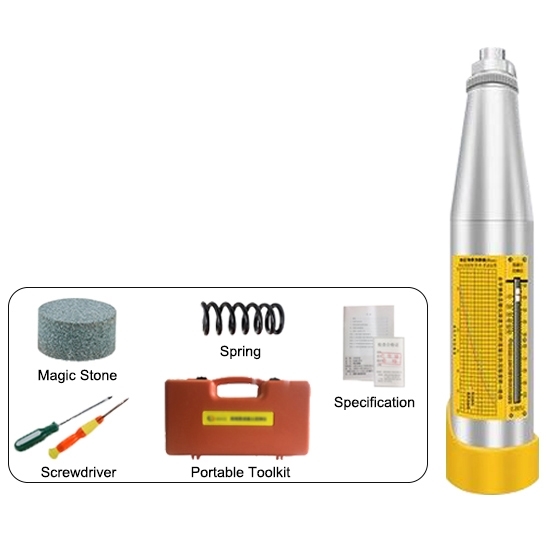 Rebound Hammer for Concrete Strength, 10-60 MPa