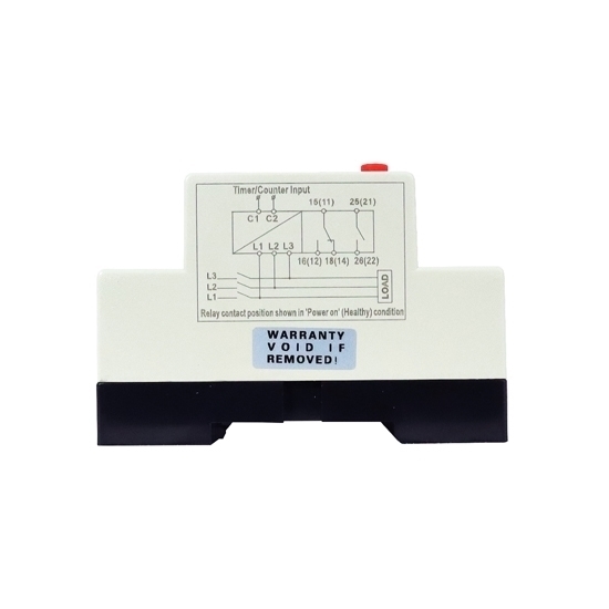 Multifunctional Monitoring Relay, Line Voltage, 3 Phase, 208-480V AC