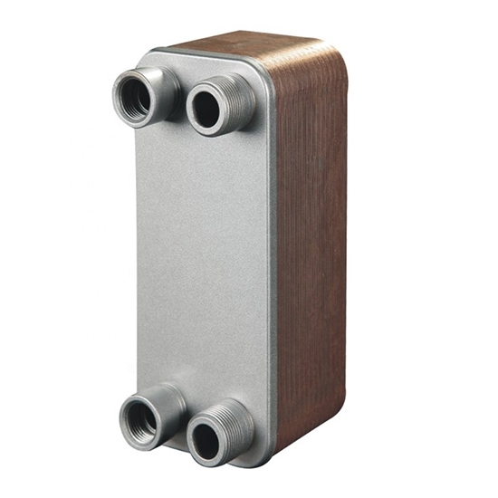 Cross Flow Brazed Plate Heat Exchanger