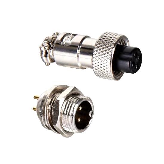 Circular Connector, 2/3/4/5/6 Pin, M13