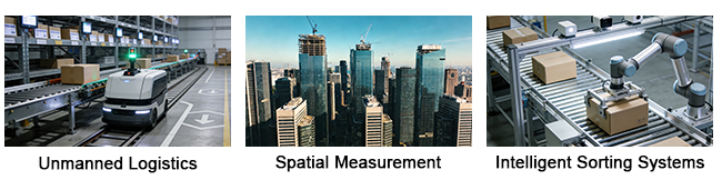 Small laser disatance sensor application