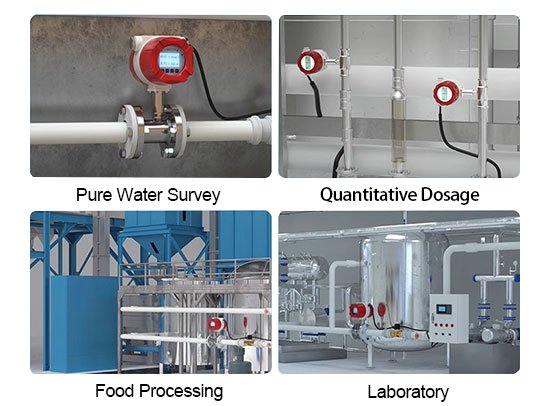 Turbine flow meter application