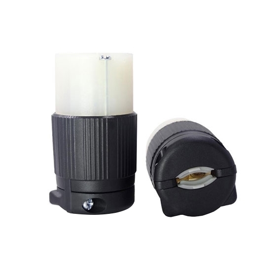 20A 250V Locking Plug, 2 Pole 3 Wire