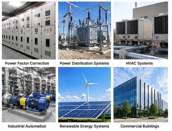 115A AC capacitor contactor application