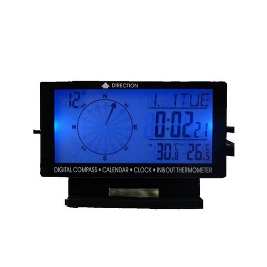 Electronic Compass for Car, LCD Digital Display