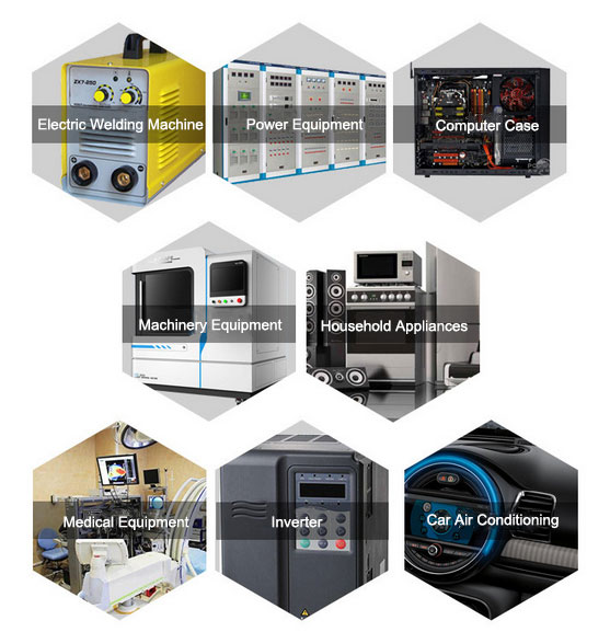 Cooling blower fan applications