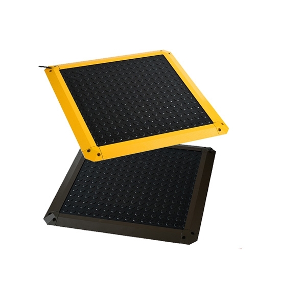 Industrial Rubber Safety Mat, 12mm, 24VDC