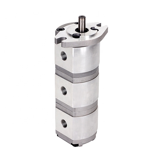 1/2/3 GPM Hydraulic Triple Gear Pump, 3600 psi
