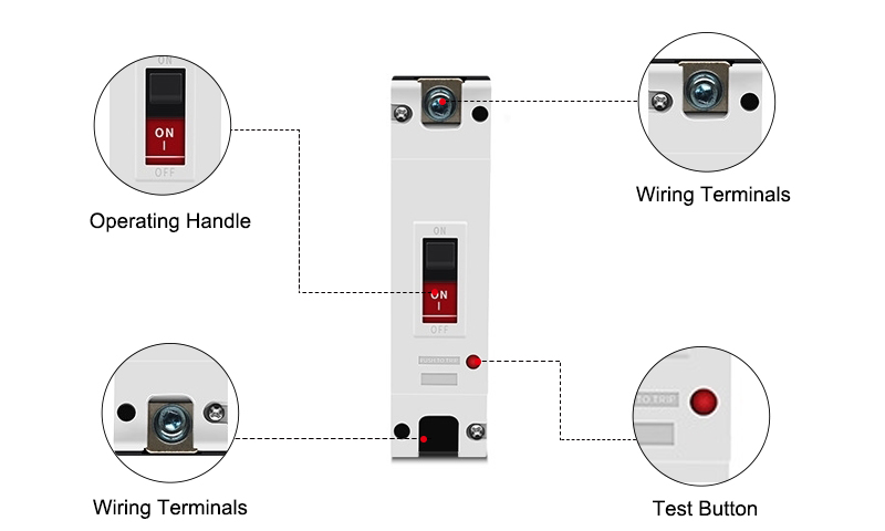 125A DC Circuit Breaker Details