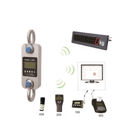 Wireless Digital Dynamometer with Shackle, 1 ton to 200 ton