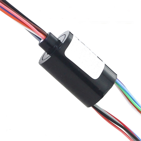 12.5mm Miniature Slip Ring, 2/4 Wires 5A, 6/12/18 Wires 2A