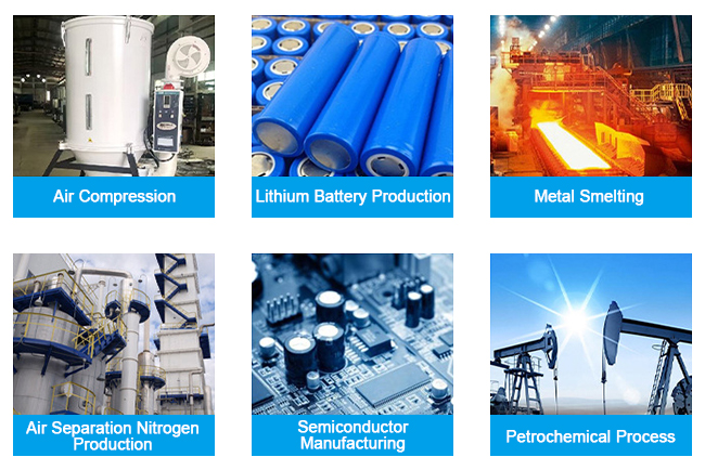 Application of dew point sensor for compressed air