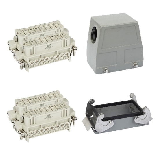 Heavy Duty Connector, 32 Pin, AC 250 Volt / AC 500 Volt, 16A