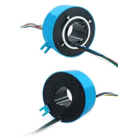 Through Bore Slip Ring, 25.4/38.1/40/50/60/80 mm Hole Diameter