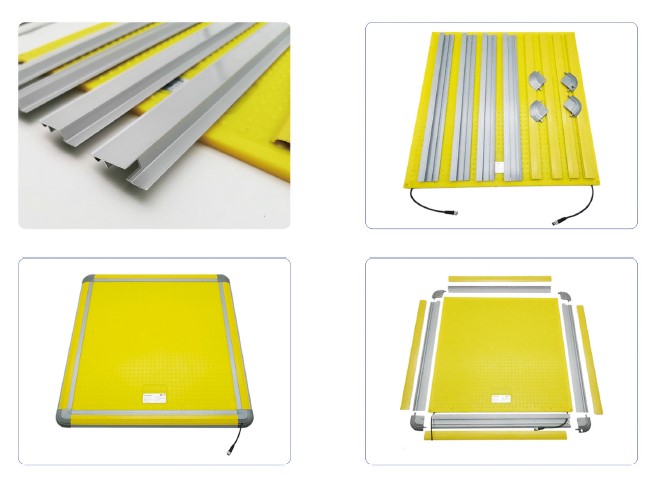 High performance safety mat edge