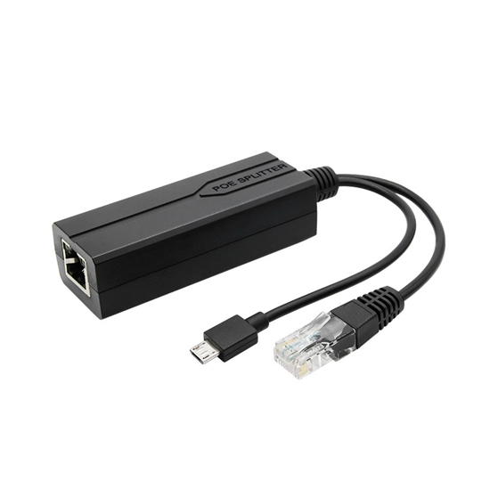 48V to 5V PoE Splitter, 2.4A, USB-C Adapter