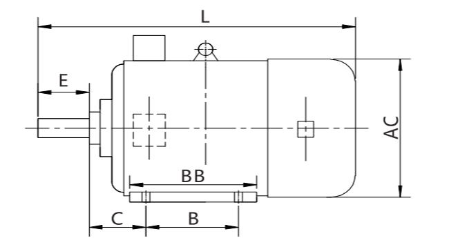 Variable frequency motor of 15hp