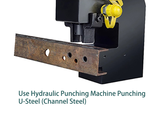 Hydraulic punch 30 ton u steel